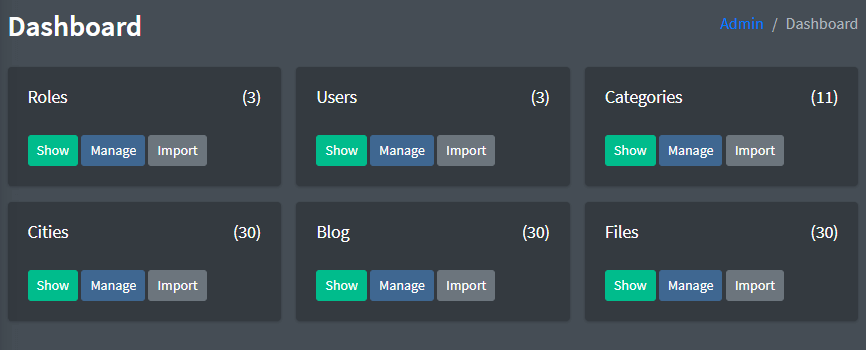 Simple Dashboard