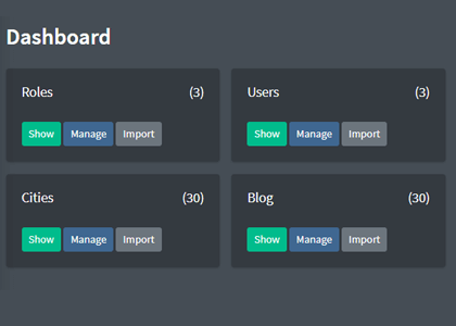 Simple Dashboard